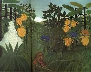 The Lion's Meal Henri Rousseau